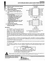 DataSheet TPA2000D1 pdf